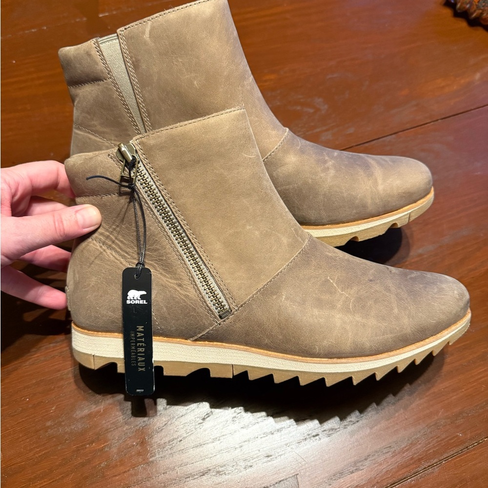 Sorel Ankle Boots in Taupe